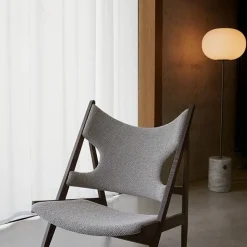 Audo JWDA Gulvlampe Travertin Marmor & Messing