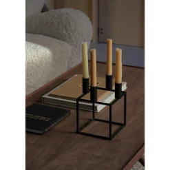 Audo Kubus 4 Lysestage Hvid