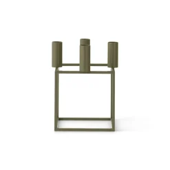 Audo Kubus 4 Lysestage Oliven