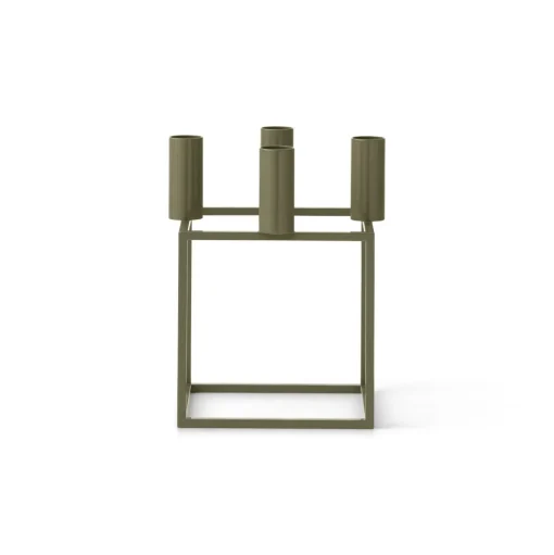 Audo Kubus 4 Lysestage Oliven