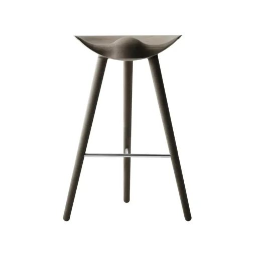 Audo ML42 Counter Barstol Brunolieret Eg/Stål