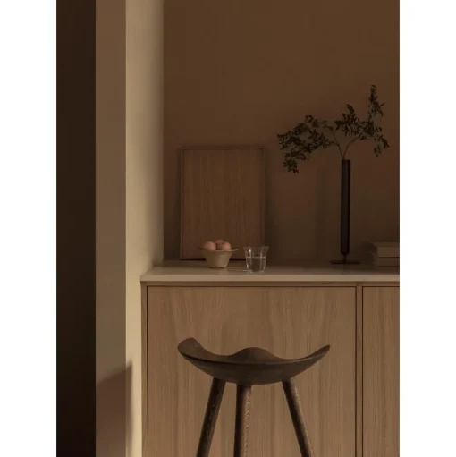 Audo ML42 Counter Barstol Brunolieret Eg/Stål