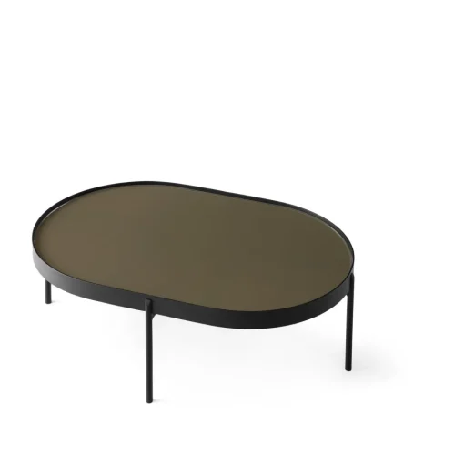 Audo NoNo Bord Stor Sort/ Brunt Glas