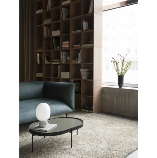 Audo NoNo Bord Stor Sort/ Brunt Glas