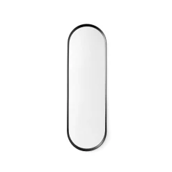 Audo Norm Vág Spejl Oval Sort