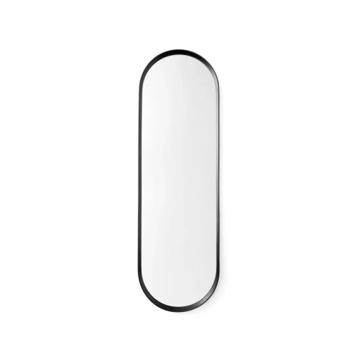 Audo Norm Vág Spejl Oval Sort