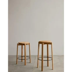 Audo Passage Barstol Natur Eg H65