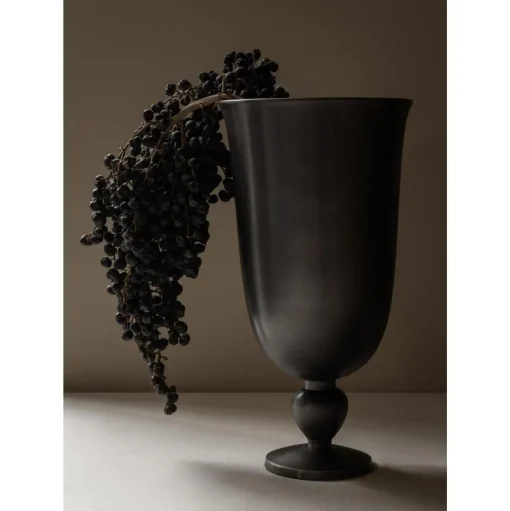 Audo Pavot Vase Aluminium