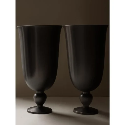 Audo Pavot Vase Aluminium