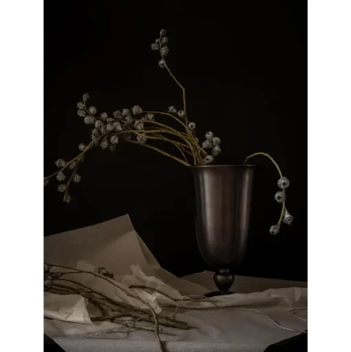 Audo Pavot Vase Aluminium