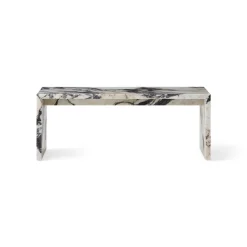 Audo Plinth Bridge Sofabord Calacatta Viola Marmor