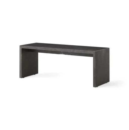 Audo Plinth Bridge Sofabord Grey Kendzo Marmor