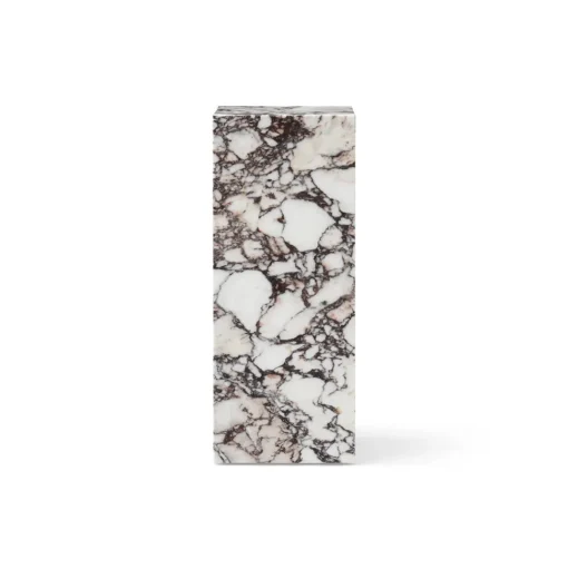 Audo Plinth Pedestal Calacatta Viola Marmor
