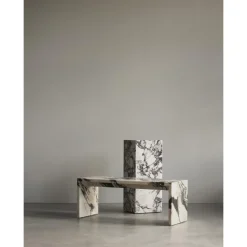 Audo Plinth Pedestal Grey Kendzo Marmor