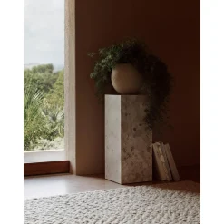 Audo Plinth Pedestal Grey Kendzo Marmor
