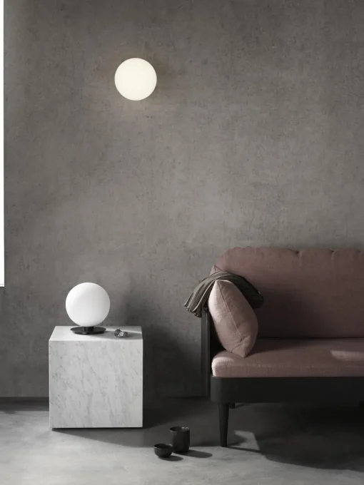 Audo Plinth Sofabord Kubik Carrara Marmor