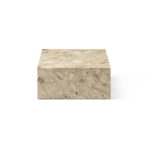 Audo Plinth Sofabord Lav Kunis Breccia Marmor