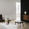Audo Plinth Sofabord Lav Carrara Marmor