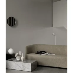 Audo Plinth Sofabord Lav Carrara Marmor
