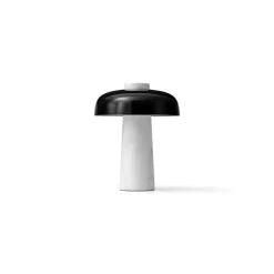 Audo Reverse Bordlampe Carrara/Sort