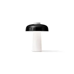 Audo Reverse Bordlampe Carrara/Sort