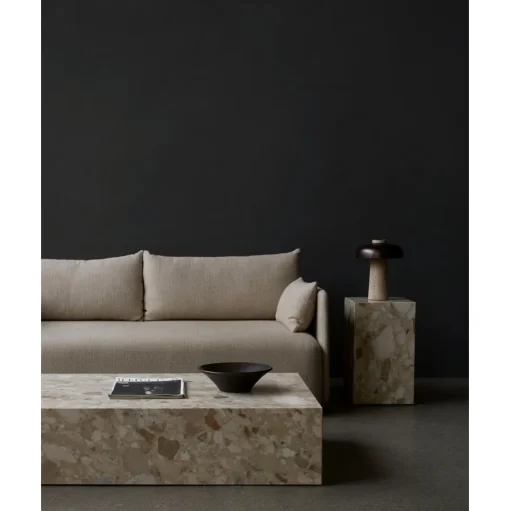 Audo Reverse Bordlampe Carrara/Sort
