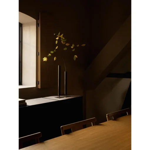 Audo Stance Vase H40 Bruneret Messing