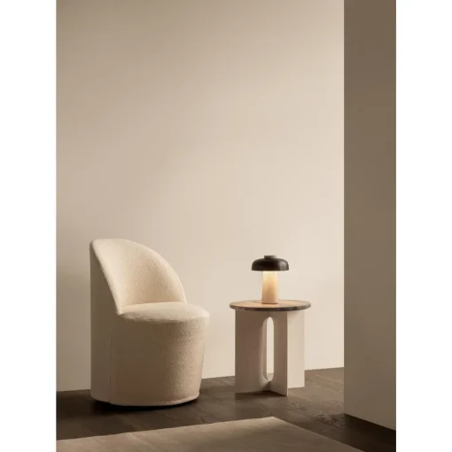 Audo Tearoom Club Lánestol Med Swivel Logan/Flint