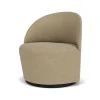 Audo Tearoom Lánestol Med Swivel Beige/Audo Bouclé