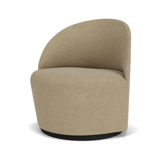 Audo Tearoom Lánestol Med Swivel Beige/Audo Bouclé