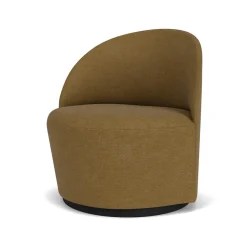 Audo Tearoom Lánestol Med Swivel Guld/Audo Bouclé