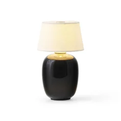 Audo Torso Bordlampe PortableØ117 Sort