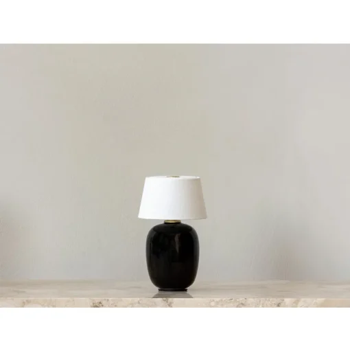 Audo Torso Bordlampe PortableØ117 Sort