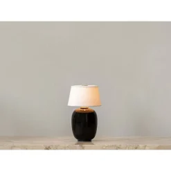 Audo Torso Bordlampe PortableØ117 Sort