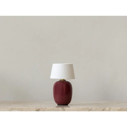 Audo Torso Bordlampe PortableØ117 Sort