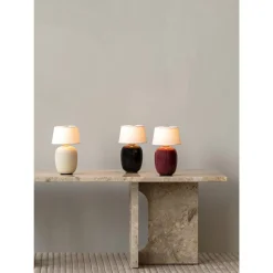 Audo Torso Bordlampe PortableØ117 Sort