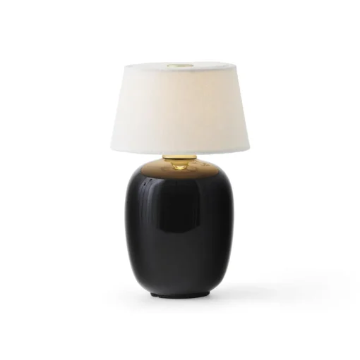 Audo Torso Bordlampe PortableØ117 Sort