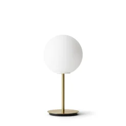 Audo TR Bordlampe Børstet Messing med Mat Opal Páre