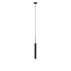 Audo Tubulaire Pendel H48 Aluminium/Anodiseret Bronze