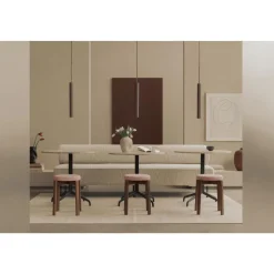 Audo Tubulaire Pendel H48 Aluminium/Anodiseret Bronze