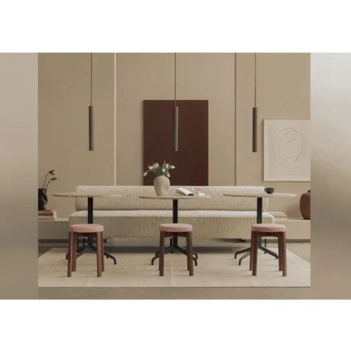 Audo Tubulaire Pendel H48 Aluminium/Anodiseret Bronze