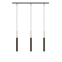 Audo Tubulaire Rail Pendel 3 Aluminium/Anodiseret Bronze
