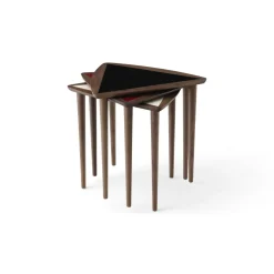Audo Umanoff Nesting Sidebord Valnød/Sort