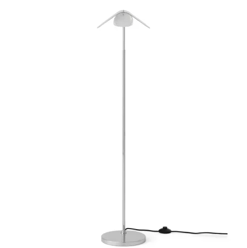 Audo Wing Gulvlampe Aluminium