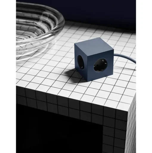 Avolt Square 1 USB C & Magnet 180cm Shark Blue