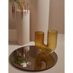 AYTM ARURA Høj Vase Amber