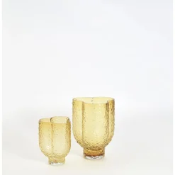 AYTM ARURA Trio Vase 25 cm Amber