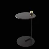 AYTM CASTELLUM Sidebord Sort/Marmor