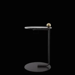 AYTM CASTELLUM Sidebord Sort/Marmor