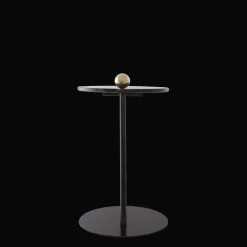 AYTM CASTELLUM Sidebord Sort/Marmor